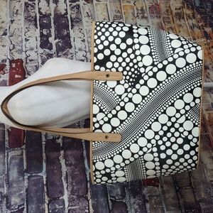 Kate Landry Textured PVC Tote Bag